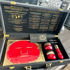 D’OR 24K DERMATOX COLLECTION with 18 in 1 Red Caviar Anti aging face & eye mask